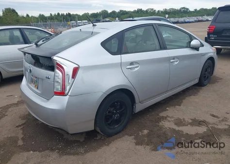 2012 Toyota Prius Two z USA, uszkodzony, nr VIN JTDKN3DU3C5456414